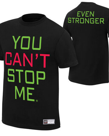 john cena you can t stop me t shirt pro wrestling fandom john cena you can t stop me t shirt