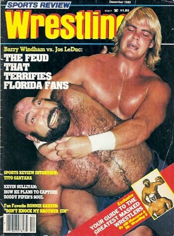 Sports Review Wrestling - December 1983