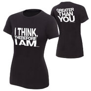 Damien Sandow "I Think Therefore I Am" Women's T-Shirt