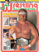 Pro Wrestling Illustrated Magazine August 1989