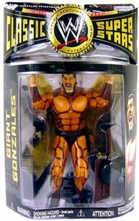 WWE ジャイアント・ゴンザレス　クラシックスーパースターズ16 ジャックス WWE Jakks Classic Series 16 Giant Gonzales Action Figure