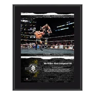 War Raiders NXT TakeOver Brooklyn 2018 10 x 13 Commemorative Plaque