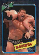 2008 WWE Heritage III Chrome Trading Cards (Topps) Batista (No.2)