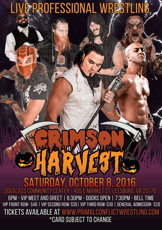 PCW Crimson Harvest | Pro Wrestling | Fandom
