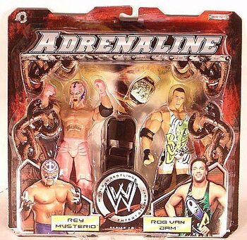 WWE Adrenaline Series 12 Rey Mysterio & Rob Van Dam