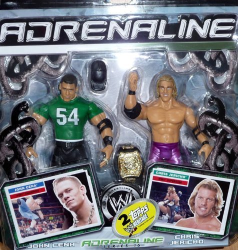 John Cena Chris Jericho WWE Adrenaline Series 16 Pro