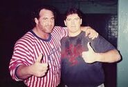 Hercules Hernandez and Bill Anderson in San Antonio Texas in 1989!