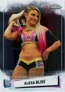 2021 WWE Chrome Trading Cards (Topps) Alexa Bliss (No.3)