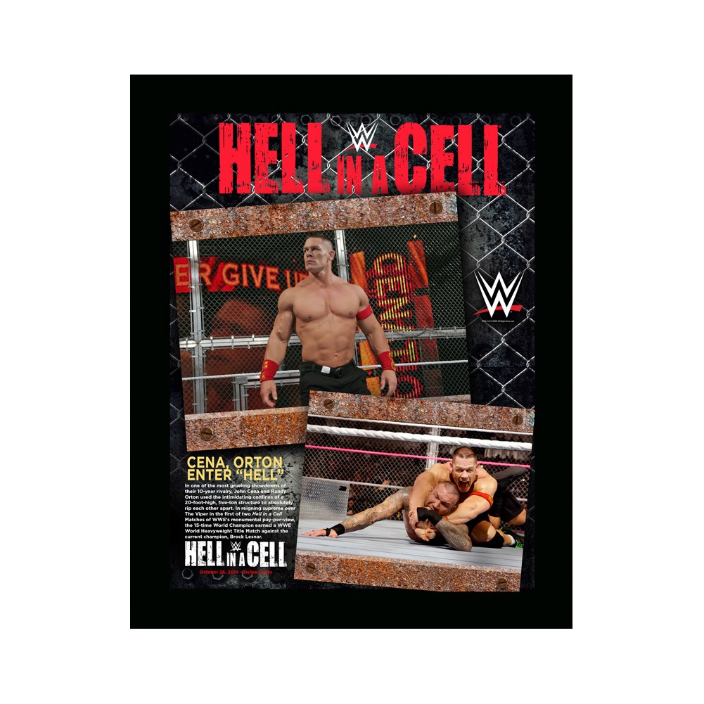 john cena world heavyweight champion hell in a cell