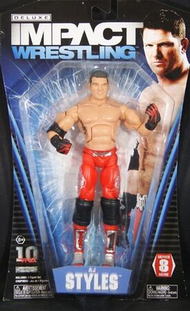 TNA Wrestling Deluxe Impact Series 2 Hernandez Action Figure