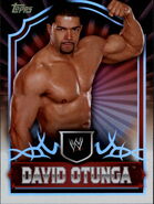 2011 Topps WWE Classic Wrestling David Otunga 16