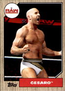 2017 WWE Heritage Wrestling Cards (Topps) Cesaro (No.18)