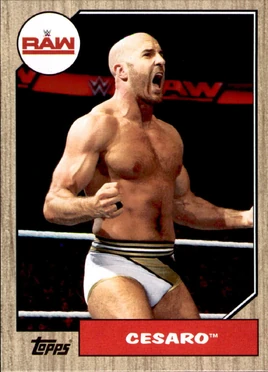 2017 WWE Heritage Wrestling Cards (Topps) Cesaro 18