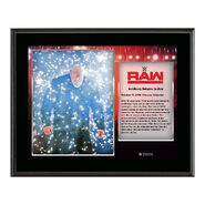 Return to RAW Commemorative 10 x 13 Photo Plaque