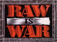 CGI version of Raw Is War logo. Debuted on November 1998 to September 2001.