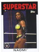 2016 WWE Heritage Wrestling Cards (Topps) Naomi (No.48)