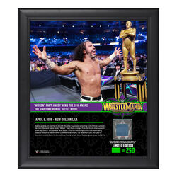 Austin Theory WWE Framed 15 x 17 2023 WrestleMania 39 Night