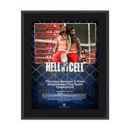 The Usos Hell In A Cell 2017 10 x 13 Commemorative Photo Plaque