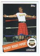 2015 WWE Heritage Wrestling Cards (Topps) Rowdy Roddy Piper 40