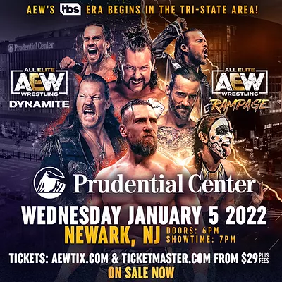 AEW To Run Prudential Center In New Jersey This September