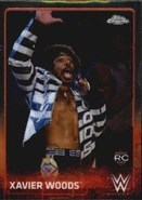 2015 Chrome WWE Wrestling Cards (Topps) Xavier Woods (No.76)