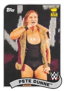2018 WWE Heritage Wrestling Cards (Topps) Pete Dunne (No.59)