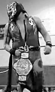 Chimaera, moments after becoming the first-ever Vendetta Pro Tri-Force Champion at Melee 2010.