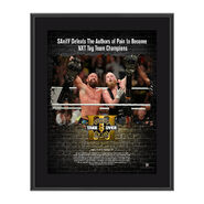 SanitY NXT TakeOver Brooklyn 2017 10 x 13 Commemorative Photo Plaque