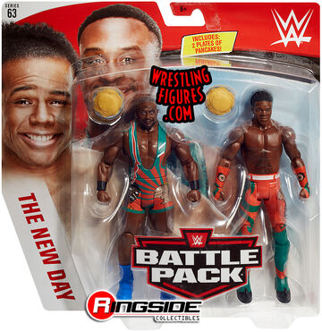 WWE Battle Packs 63 Big E Xavier Woods Pro Wrestling Fandom