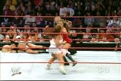 WWE Raw 6/19/2006 - Bra & Panties Match - Torrie & Maria vs. Mickie &  Candice 