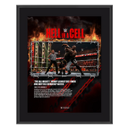 Bobby Lashley Hell in a Cell 2022 10x13 Commemorative Plaque