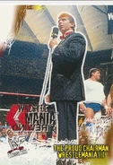 2001 WWF WrestleMania (Fleer) The Proud Chairman (No.85)
