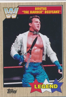 2017 WWE Heritage Wrestling Cards (Topps) Brutus Beefcake 73