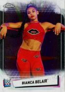 2021 WWE Chrome Trading Cards (Topps) Bianca Belair (No.50)