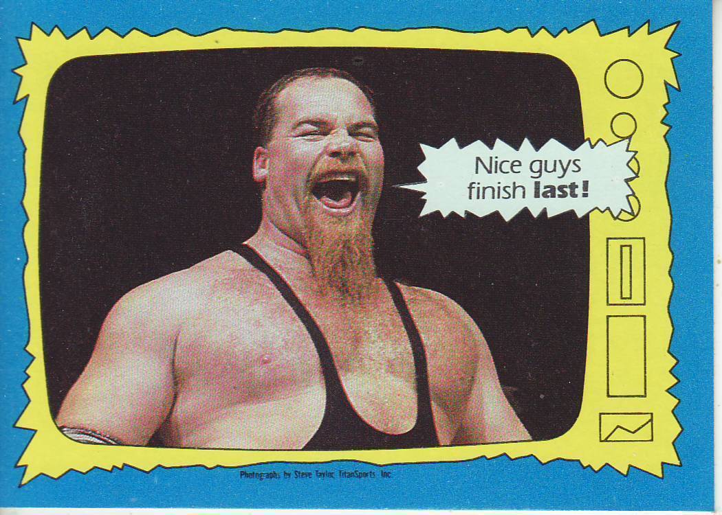 1987 Wwf Wrestling Cards Topps Jim Neidhart No67 Pro Wrestling Fandom 2297