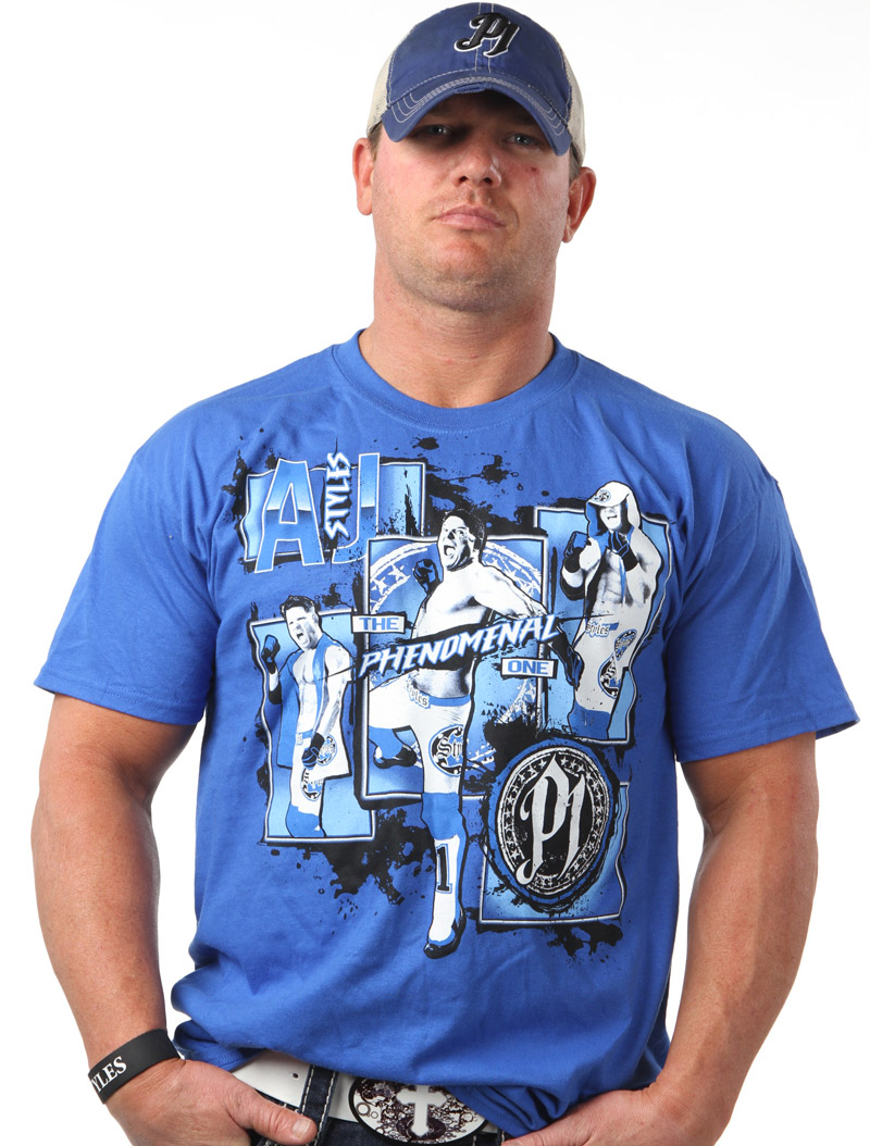 Aj Styles Comic Style T Shirt Pro Wrestling Fandom