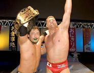 Tajiri & William Regal 152nd Champions (February 7, 2005 - May 1, 2005)