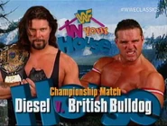 Diesel (c) vs. British Bulldog for the WWF World Heavyweight Championship
