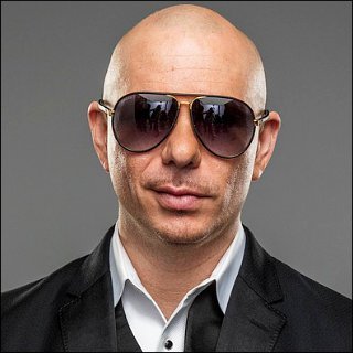 pitbull rapper with sunglasses