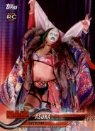 2018 WWE Wrestling Cards (Topps) Asuka (No.10)