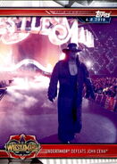 2019 WWE Road to WrestleMania Trading Cards (Topps) Undertaker 37