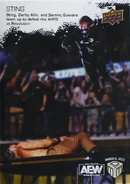 2022 AEW Match Dated Moments (Upper Deck) Sting (No.3)