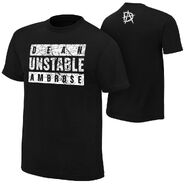 Dean Ambrose "Unstable Ambrose" T-Shirt