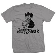 Jim Ross Tougher Than A $2 Steak T-Shirt