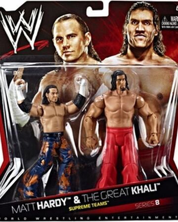 Wwe Battle Packs 8 Matt Hardy Great Khali Pro Wrestling Fandom