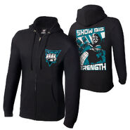Big Show Show Big Strength Full-Zip Hoodie Sweatshirt