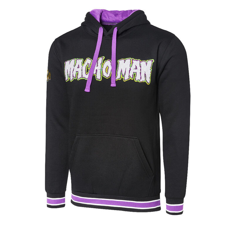 Macho Man Chenille Logo Pullover Hoodie Sweatshirt | Pro Wrestling | Fandom