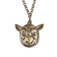 Wyatt Family Sheep Mask Pendant