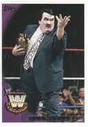 2010 WWE (Topps) Paul Bearer (No.102)