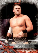 2017 WWE Road to WrestleMania Trading Cards (Topps) The Miz 69